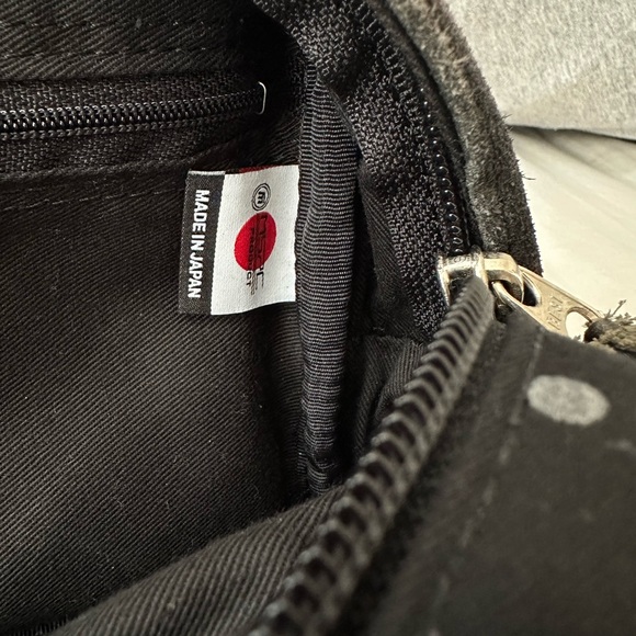 Stussy x mspc master piece product Fanny pack polka dot black bag street wear - Picture 10 of 10